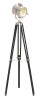 AL49001EL - Unique Lamps Wood Metal Studio Light w/ &Tripod (Electric)