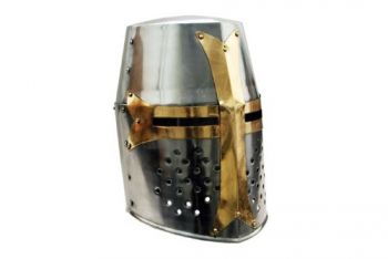 IR80571- Armor Steel Crusader Helmet