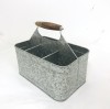 IR16164 - Galvanized Metal Carry All Serveware