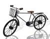 IR 2040 - Solid Iron Decorative Bicycle Centerpiece tabletop 