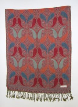 14322 - PASHMINA SHAWL S202 70% Pashmina 30% silk