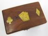 SH35472 - Wooden Playing Card Box