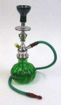 AL13649 - hookah aluminum / glass acrylic