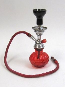 AL13651 - hookah aluminum / glass acrylic