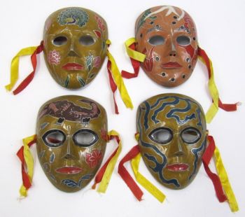 AL2001 - Aluminum Enamel Masks (set of 6)