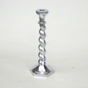 AL2220 - Aluminum Candle Holder 12.25"