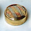 BR1155 - Pill Box Brass and Copper