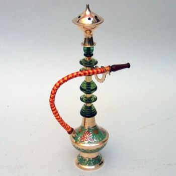 BR13118 - Hookah Brass & Acrylic