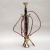 BR1364 - Hookah, 4 Hose, Wood