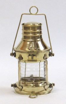 BR1524 - Solid Brass Anchor Lamp Oil Lamp