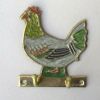 BR2025X - Chicken Key Hanger, Enamel