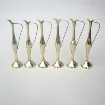 BR2101 - Brass Bud Vase Set