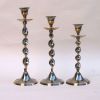 BR22134 - Candle Holder Set, Brass