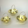 BR2542 - Brass Basket Set