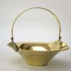 BR25451 - Brass Grape Basket