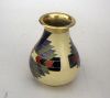 BR2575 - Solid Brass Aztec Vase