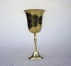 BR2608 - Solid Brass Goblet, Plain