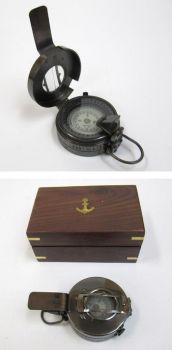 BR48412I - Antique British Prismatic compass