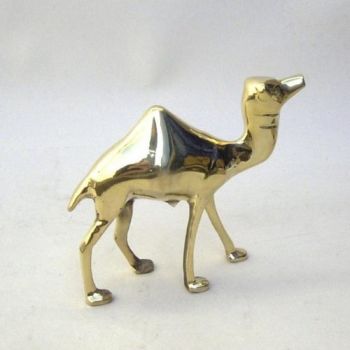 BR6081 - Camel, Solid Brass