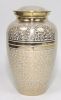 BR6767 - Solid Brass Urn