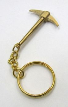 BR7126L - Solid Brass Key Chain - Pick