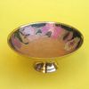 BR73126 - Candy dish Solid Brass, Painted