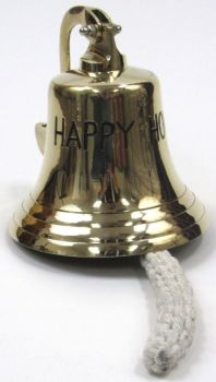 BR75681 - 6" Brass Bell Happy Hour