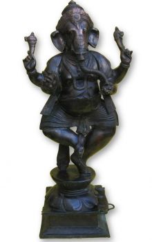 BRZ50134 - Ganesh Statue Standing