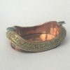 CO1035 - Copper, Brass Ashtray Boat