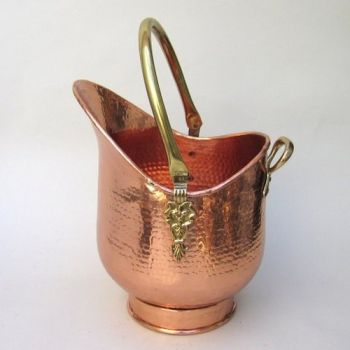 CO40232 - Copper Coal Bucket