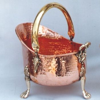 CO40321 - Copper Coal Bucket