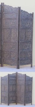 IE78665 - Carved Wooden Screen Half Round