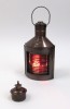 IR1527 - Iron Port (red) Ship Lantern with Oil Lamp