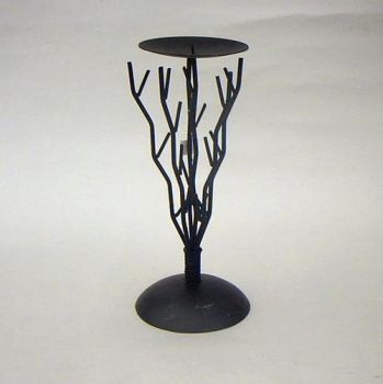 IR22201 - Iron Candle Holder Tree, With Base