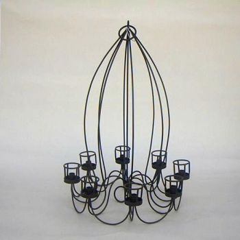 IR22468 - Iron Candle Holder