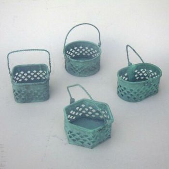 IR25221 - Iron Patina Basket, Set