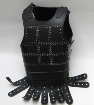 IR80713A - Faux Leather Armor Cuirass