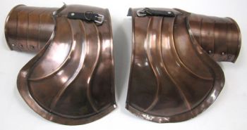 IR80868 - Shoulder Guard Set (copper/antique finish)