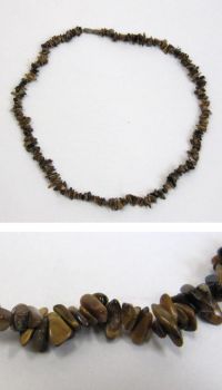 JR1704 - Tigers Eye Chip Necklace