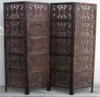 SH15820 - Carved Wooden Screen 