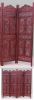 SH1584B - Carved Wooden Room Divider / Screen Mango Wood Sheesham Finish