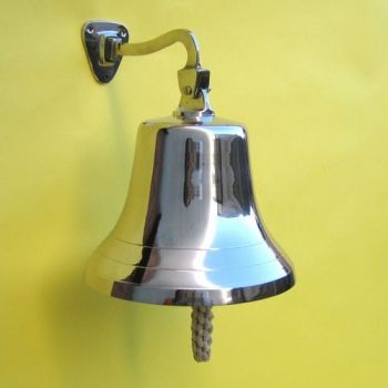 SP1845 - 9" Large Ship Bell Chrome Finish