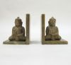 SS12146 - Soapstone Bookend Pair, Buddah