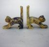 SS1218 - Soap Stone Cat Soapstone Bookends