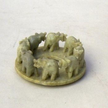 SS1602 - Elephant Ring Incense Burner