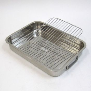 SST6873 - Stainless Steel Oval Roaster Pan