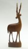 WW126 - Hand Carved Wooden Antelope Made in Africa