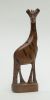 WW127 - Hand Carved Wooden Giraffe Made in Africa