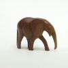 WW128 - Hand Carved Wooden Elephant Made in Africa