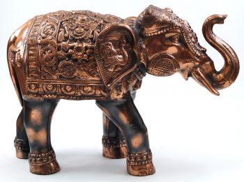 AL60731 - Ambari Elephant (Brass Finish)